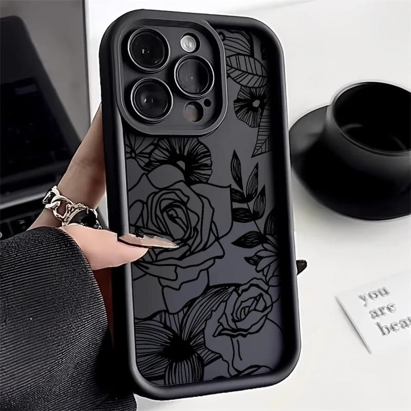 Aesthetic Flowers Case For Infinix Smart 8 7 6 5 Case Tecno Spark 20 Pro Plus 10 20C 10C 8C 9 Go 2024 2023 2021 2022 Cases Cover