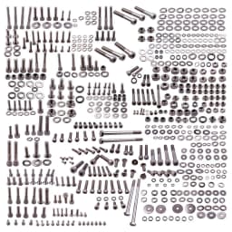 New Polished Stainless Steel ATV Bolt Screw Kit Set For Yamaha YFZ 350 Banshee