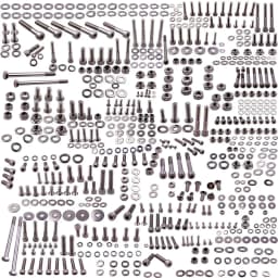 New Polished Stainless Steel ATV Bolt Screw Kit Set For Yamaha YFZ 350 Banshee