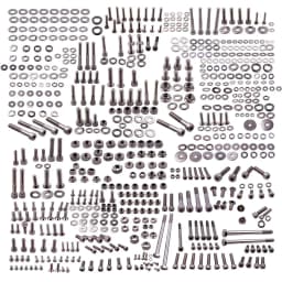 New Polished Stainless Steel ATV Bolt Screw Kit Set For Yamaha YFZ 350 Banshee