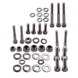 New Polished Stainless Steel ATV Bolt Screw Kit Set For Yamaha YFZ 350 Banshee