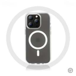 Clear Crystal Original Magnectic Phone Case For iPhone 17 17 Air 16 Pro 15 14 Pro Max 13 12 11 Magsafe Wireless Charging Cover