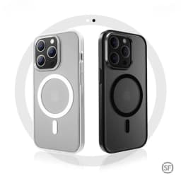 Clear Crystal Original Magnectic Phone Case For iPhone 17 17 Air 16 Pro 15 14 Pro Max 13 12 11 Magsafe Wireless Charging Cover