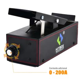 HITBOX 5 Pin Foot Pedal For TIG Welding Foot Pedal 0-200Amp Control Pedal 3M Foot Panel Compatible With HITBOX HBT250P AC/DC