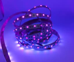UV LED strip SMD2835 5050 12V UVA lamp 60LEDs/m 120led/m pole tube purple lamp with party light