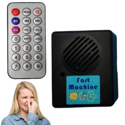 Fart Machine Portable Funny Gag Sound Machine Toy Wireless Controlled Farting Prank Toys For Party Performance Funny Gag Gift