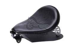 For Harley Sportster XL883 1200 883 Motorcycle Bobber Solo Seat Base Saddle Bracket Black Driver Seat Accessories