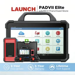 LAUNCH X431 PADVII Elite Car Diagnostic Tools PAD 7 PAD7 J2534 Smartlink Automotive Scanner Online Programming ECU Coding Tool