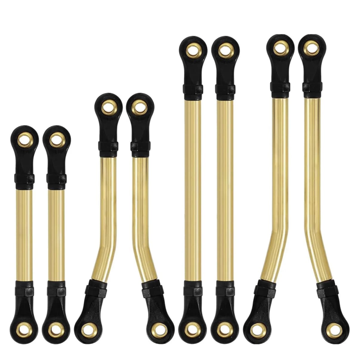 8Pcs/Set Replacement Brass Plastic High Clearance Links Kit For Traxxas TRX4M 1/18 RC Car Accessories Upgrade Parts