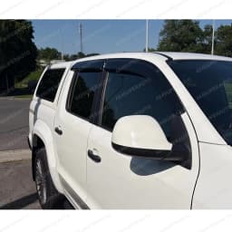 Window Visor Deflectors Weathershield For Volkswagen VW Amarok 2009-2022 Wind Rain Sun Guards 4X4 Car Styling Accessories 4PCS