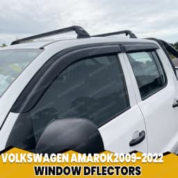 Window Visor Deflectors Weathershield For Volkswagen VW Amarok 2009-2022 Wind Rain Sun Guards 4X4 Car Styling Accessories 4PCS