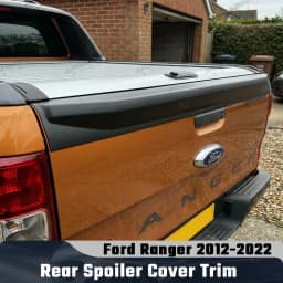 Rear Spoiler Cover for Ford Ranger 2012-2022 Wildtrak XLT XLS Raptor T6 T7 T8 Tailgate Cover Protector Car Accessories