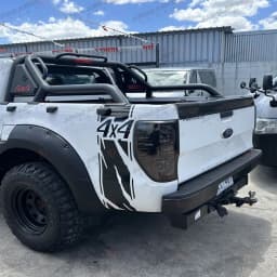 Rear Spoiler Cover for Ford Ranger 2012-2022 Wildtrak XLT XLS Raptor T6 T7 T8 Tailgate Cover Protector Car Accessories