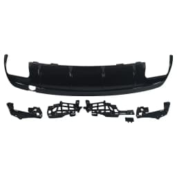 For Mercedes Benz W117 CLA200 CLA250 CLA45 AMG 2013-2019 Rear Bumper Diffuser Lip +Tailpipes