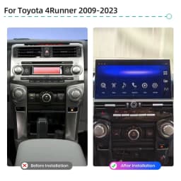 13" CarPlay Auto Android 13 Car Radio For Toyota 4 Runner 4runner 2009-2023 Car stereo Multimedia Player GPS Navigation WiFi