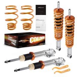 Street Coilovers for VW POLO Mark3 6N2 1.4TDi GTi 1999-2003 Coil Spring Absorber Coilovers Suspension Shock Struts Lowering Kit