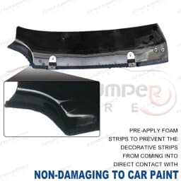 Bonnet Protector Hood Guard Trim For Ford Ranger 2015-2022 Wildtrak XLT XLS XL Limited Bonnet Guard Car Exterior Accessories