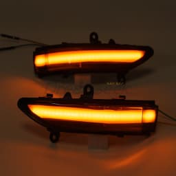 LED Rearview Side Mirror Light for Subaru Forester Impreza WRX STI 2008-14 Dynamic Turn Signal Lamp Sequential Indicator Blinker