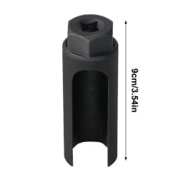 Oxygen Sensor Socket Universal Steel O2 Sensor Spacer 22mm Automative Oxygen Sensor Extender Anti-Slip O2 Sensor Socket