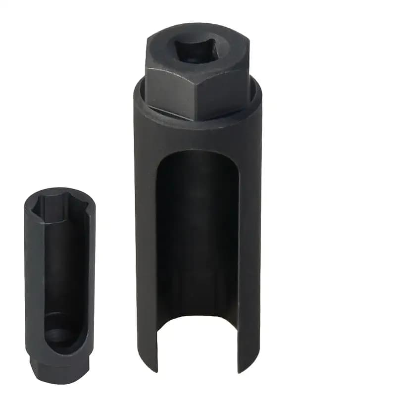 Oxygen Sensor Socket Universal Steel O2 Sensor Spacer 22mm Automative Oxygen Sensor Extender Anti-Slip O2 Sensor Socket