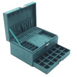 Hot sales 3 Layers Jewelry Box Organizer Large Capacity Ring Earring Necklace Storage New