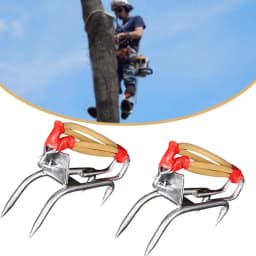 Tree Climbing Tool carbon steel Climbing Tree Shoes Pole Climbing Spikes For Hunting Observation Picking Fruit Climbing Tool