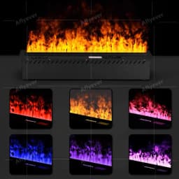 Intelligent Water Replenishment Multi-Color Atomization Fireplace Designer Luxury Home Decoration 3D Atomization Fireplace