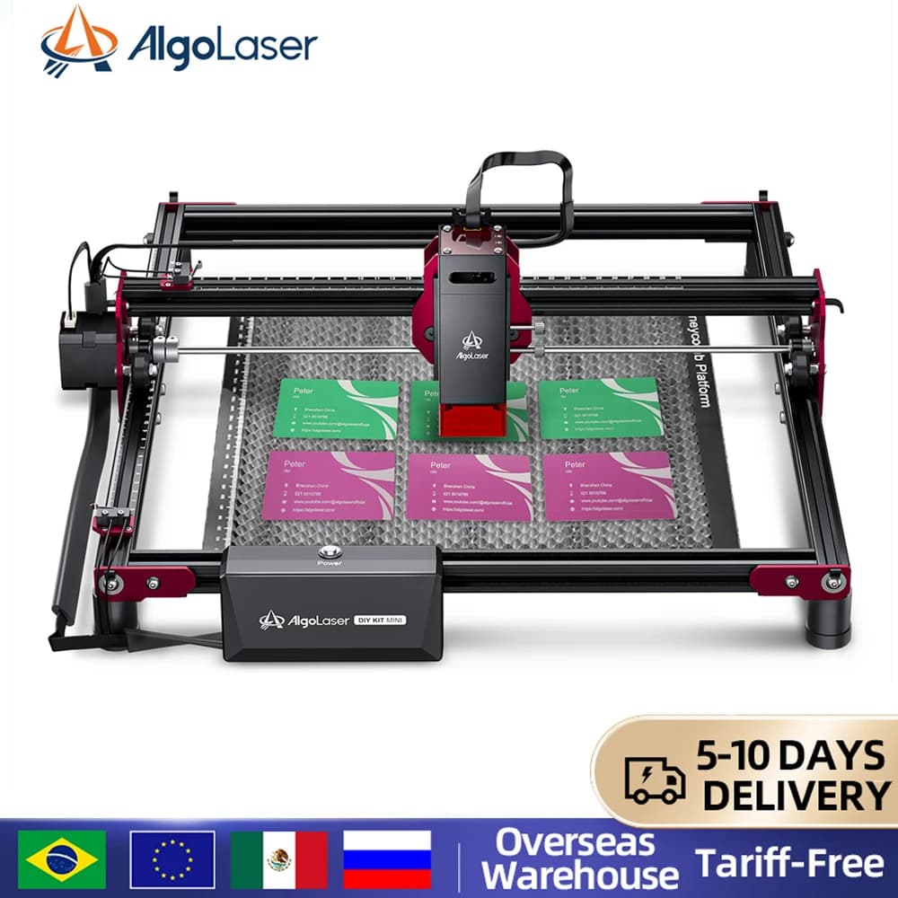 LightBurn APP AlgoLaser DIY KIT MINI 5W Laser Engraver Cutter Engraving Machine grabador láser Diode Engraving Cutting Machines