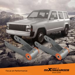 Leveling Lift Kits Front 3'' Rear 2'' Shackles for Jeep Cherokee XJ 1984-2001