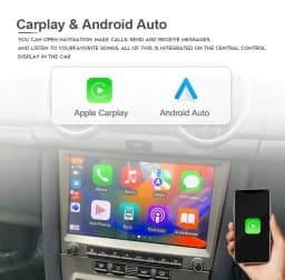 7862 720P Auto Android 13 12G+256G Car Radio GPS Player 4GB Carplay Navigation Autoradio For Porsche Cayman 911 987 Boxster 997