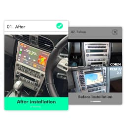 7862 720P Auto Android 13 12G+256G Car Radio GPS Player 4GB Carplay Navigation Autoradio For Porsche Cayman 911 987 Boxster 997