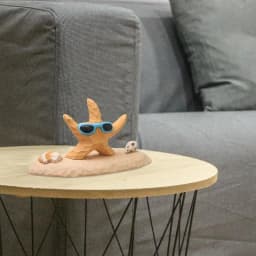 Starfish Decorations For Home Desk Sea Animal Figurines Hand Carved Animal Decoration Decorative Sculpture For Home Bedroom