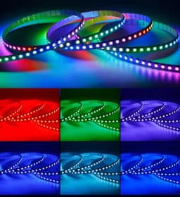 DC5V Mini WS2812B SK6812 Individually Addressable RGB 60 144 LEDs 4mm 5mm 7mm Narrow PCB SMD 3535 5050 Led Pixel Strip Light