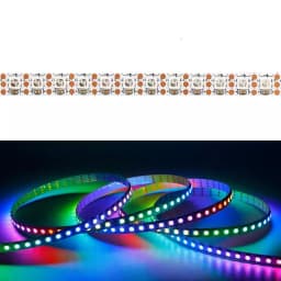 DC5V Mini WS2812B SK6812 Individually Addressable RGB 60 144 LEDs 4mm 5mm 7mm Narrow PCB SMD 3535 5050 Led Pixel Strip Light
