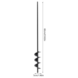 Auger Post Hole Digger Efficient Garden Auger Drill Bit