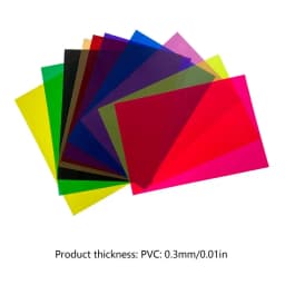 For Refer To Description Colored Cellophane Wrap Handmade Creative Translucent Paper Colored Film To Cover Lights Light Filters