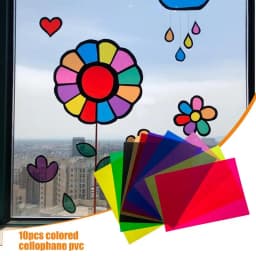 For Refer To Description Colored Cellophane Wrap Handmade Creative Translucent Paper Colored Film To Cover Lights Light Filters