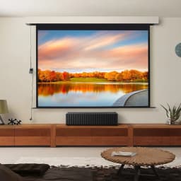 Voltsify 72 Inch HD Electric Pull Down Projector Screen