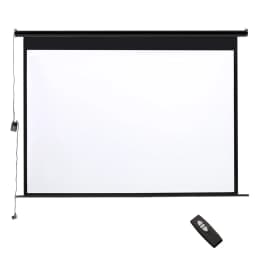 Voltsify 72 Inch HD Electric Pull Down Projector Screen