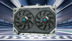 For Honda Odyssey 3.5 V6 1999-2004 2000 2001 2002 2003 2004 99 00 01 02 03 04 Aluminum Radiator+FAN AT