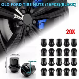 20X Car Alloy Wheel Nuts MK1 MK2 MK3 X 1.5 19mm Hex For Ford Fiesta Bolt Lug Kit 19mm Socket size 30mm Thread Length