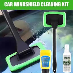 Windshield Cleaner Car Interior Window Cleaner Interior Glass Cleaning Supplies Auto Glass Wiper For Windshield For Bathrooms