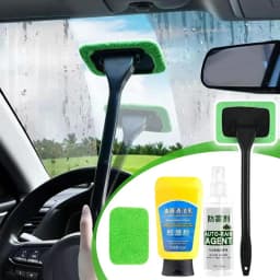 Windshield Cleaner Car Interior Window Cleaner Interior Glass Cleaning Supplies Auto Glass Wiper For Windshield For Bathrooms