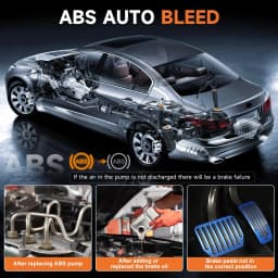 FOXWELL NT630 Plus OBD2 Scanner ABS SRS Code Reader Automotive OBD II Airbag Diagnostic ABS Brake Bleeding Diagnostic Scan Tool
