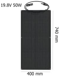 XINPUGUANG 12V 50W Flexible Solar Panel 19.8V 100W Photovoltaic Solar Panels Battery Charger for Car Boat Home Camper Balcony