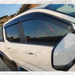 Car Window Visor Sun Rain Guard For Ford Ranger Raptor 2022 2023 2024 Wind Deflector Weathershields Double Cabin Accessories