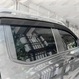 Car Window Visor Sun Rain Guard For Ford Ranger Raptor 2022 2023 2024 Wind Deflector Weathershields Double Cabin Accessories