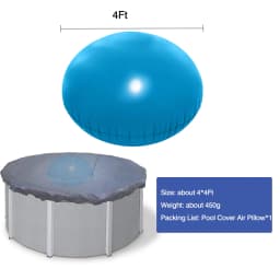 4x4ft Winter Pool Pillow Winterizing Air Pillow For Above Ground Pool Outdoor Iatable Pool Outdoor Garden Tool Supplies