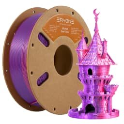 ERYONE Promotion New Dual Color Filament Matte Silk PLA For FDM 3D Printer Color Changing 1.75mm ±0.03 Fast Delivery