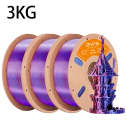 ERYONE Promotion New Dual Color Filament Matte Silk PLA For FDM 3D Printer Color Changing 1.75mm ±0.03 Fast Delivery